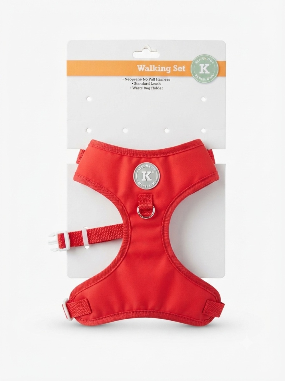 Kensington dog harness red safe pet medium no leash nwt